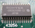 Sony CXK58256 120ns Work, Backup and Video RAM