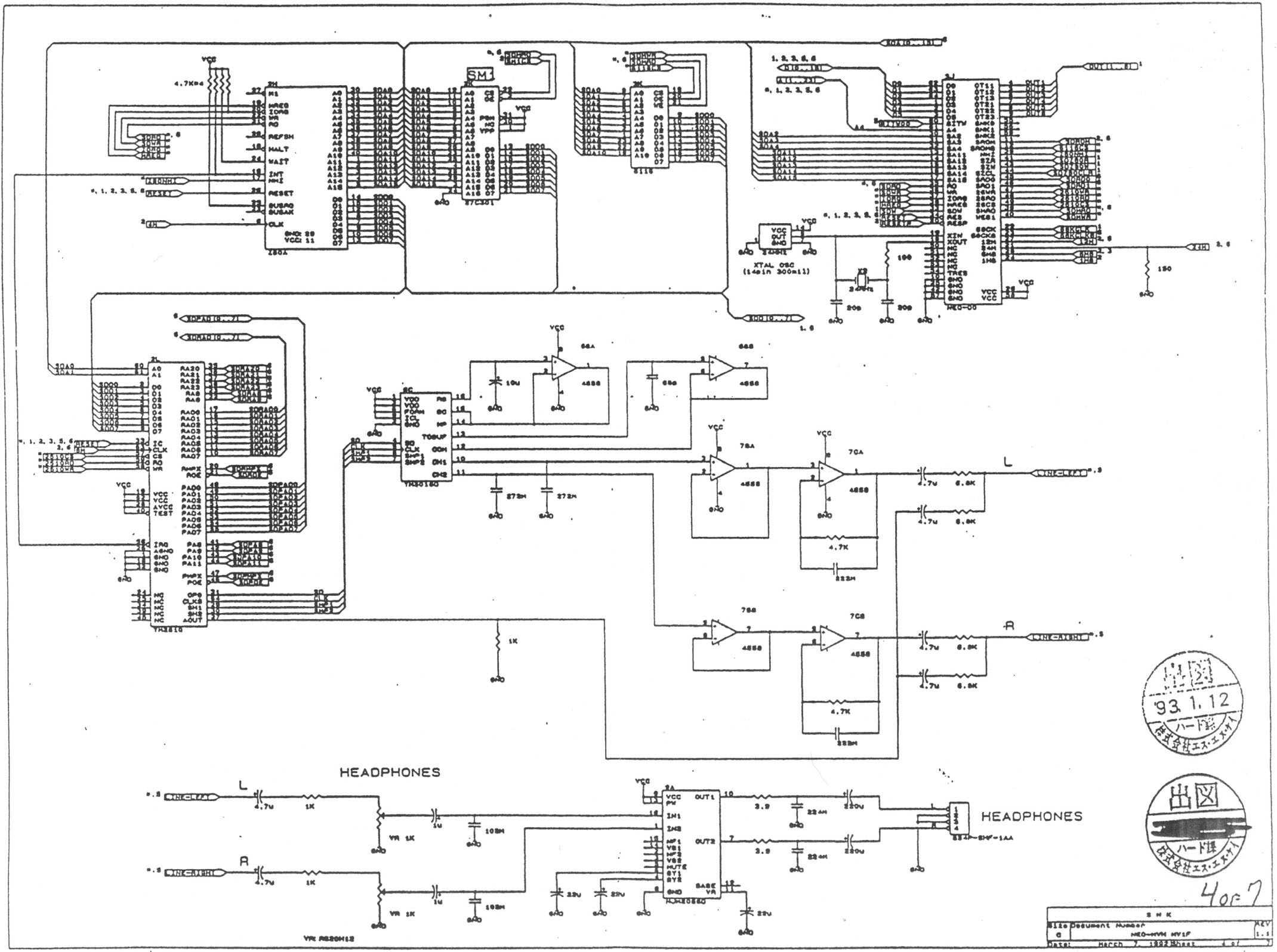 Neo Diagnostics BIOS + M1 pour tester mon slot Z80 error Mv1fs-page4